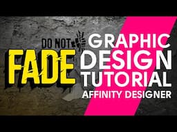 Graphics Design Tutorial with Affinity Designer