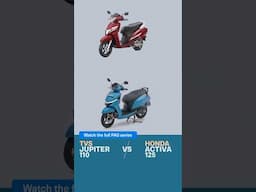 vs Honda Activa 125? | TVS Jupiter 110 2025 FAQ #13