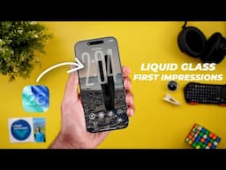iOS 26 Liquid Glass UI – Apple’s Most Stunning Redesign Yet!