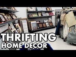 THRIFTING GOODWILL & STYLED HOME DECOR HAUL • What I Thrifted + How I Styled It!