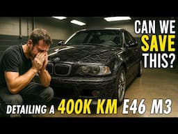 Saving a 400,000km E46 M3: Insane Paint Correction Transformation!