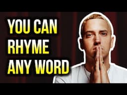 LIVE: How To Rhyme Any Word In 10 Steps (How To Rhyme In Rap)