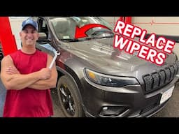 How to Replace 2013-2023 Jeep Cherokee Wipers in Under 2 Minutes