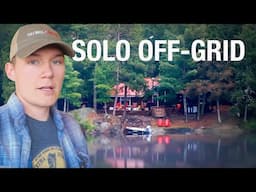 Alone at the island - solo off-grid adventure // ep 50