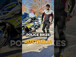Police bike in Australia #australia #police #bmw #motovlog