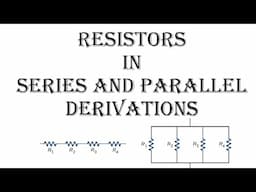 Resistors in Series and Parallel