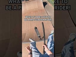 What it looks like to be a Pro scooter rider! 🤯🛴 Tom Ashfield #shorts #shortvideo #fyp #reels