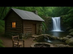 The house next to the waterfall has the sound of flowing water, lulling you to sleep.￼