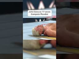 John Cena hace historia y establece nuevo récord #wweennetflix #wwe #wrestlemania #johncena