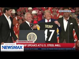 Trump meets with Pittsburgh Steelers legends, Quarterback