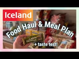 Iceland Food Haul & Meal Plan + Taste Testing Viral Dubai Chocolate!