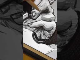 Drawing in real time #digitalart #artprocess