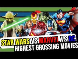 Star Wars vs Marvel vs DC: Top Grossing Movies (1992 - 2019)