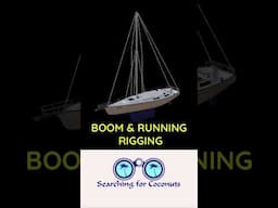 Boom & Running Rigging Explained #shorts