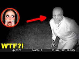 if you SEE this MASKED MAN in your BACKYARD, RUN away FAST!!