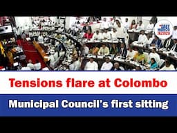 Tensions flare at Colombo Municipal Council’s first sitting
