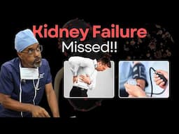 43-year-old man treated with random meds for hypertension with overlooked kidney failure