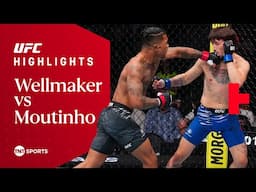 ONE PUNCH KNOCKOUT! 🤯 | Malcolm Wellmaker vs Kris Moutinho | UFC Fight Night Highlights