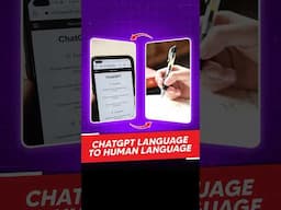 How to humanise ChatGPT content 🤖🧑🏻‍🦱 | #chatgpt #chatgptptompt #aivshuman #aijobs #ai