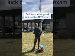 Bury your 🩲 for good luck on the APES exam #apexams