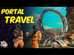 Using Portals To Get Awesome Stuff | Planet Crafter Gameplay 2025