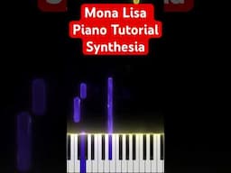 Mona Lisa (Nat King Cole) - Piano Tutorial - Synthesia #pianotutorial #synthesia