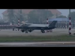 UK Navy F-35 fighter jet की Trivandrum International Airport पर आपात landing | Kerala