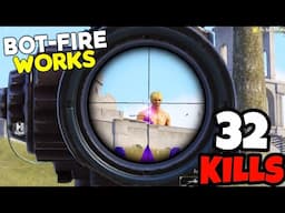 Why Bot-Fire Still Works After 6 Years in BGMI • (32 KILLS) • BGMI Gameplay