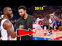 Chris Paul REACTS To Stephen Curry Breaking His Ankles in 2015 NBA Game!