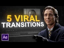 5 Viral Transition Effect's I After Effect's Tutorial