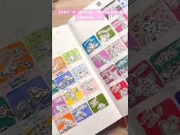 🎨 Daily Bird Sketches in my Hobonichi Cousin Journal 🐦 #art #dailyjournal #sketch