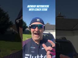 Monday motivation with Coach Steve: Enjoy your training #mondaymotivation