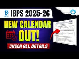 IBPS New Calendar Out 2025-26 | All Exam Dates & Posts | Complete Details By Oliveboard