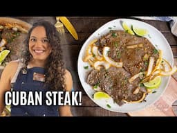 Make Perfect Cuban Palomilla Steak in 10 Minutes!