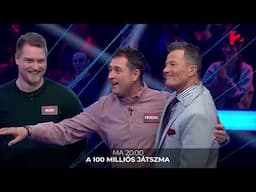 A 100 milliós játszma - új rész ma 20:00-kor a TV2-n!