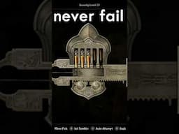 Oblivion Remastered - Never FAIL At Lock Picking!