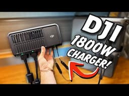 ( BEST YET ) DJI ALTERNATOR CHARGER | 1.8KW Solar / Car Super Fast Charger Review