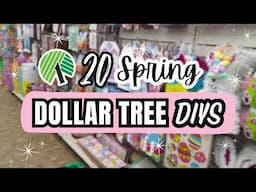 20 Gorgeous Dollar Tree DIYs to Refresh Your Home for Spring! 🌸