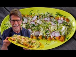 Let's Make Classic Crispy Rolled Tacos (AKA Flautas or Taquitos) with ALL THE TOPPINGS