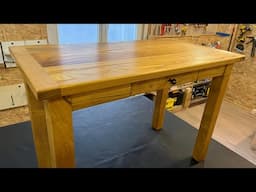 I am renewing the wooden table I made 5 years ago / 5 yıl önce yaptığım ahşap masayı yeniliyorum