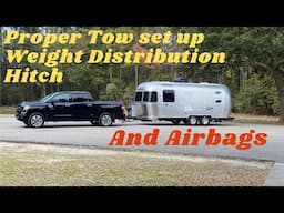 How to Tow - WDH and Airbags together