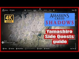 Assassin's Creed Shadows Yamashiro Side Quests guide