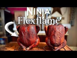 Ninja FlexFlame Outdoor Cooking System First Cook - Beer Can Chicken