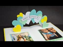 Beautiful Birthday Card | Pop up Card | Scrapbook Card Ideas