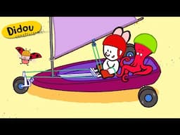 Didou Construis moi : Un Char à Voiles ☀️ | Compilation Pour Enfants