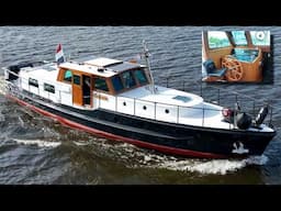 €219,00 1939 STEEL NAVY TENDER With Twin Diesels & Full Refit – For Sale Now!