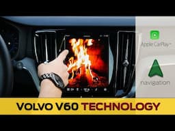 Media Screen in the Volvo V60 (2022-2025) Apple CarPlay, Navigation and more!