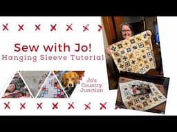Sew with Jo - Hanging Sleeve Tutorial