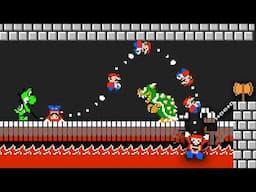 A funny NEW way to play Super Mario Bros?!