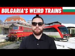 Bulgarian Trains Are WILD (Sofia to Plovdiv and Veliko Tarnovo)